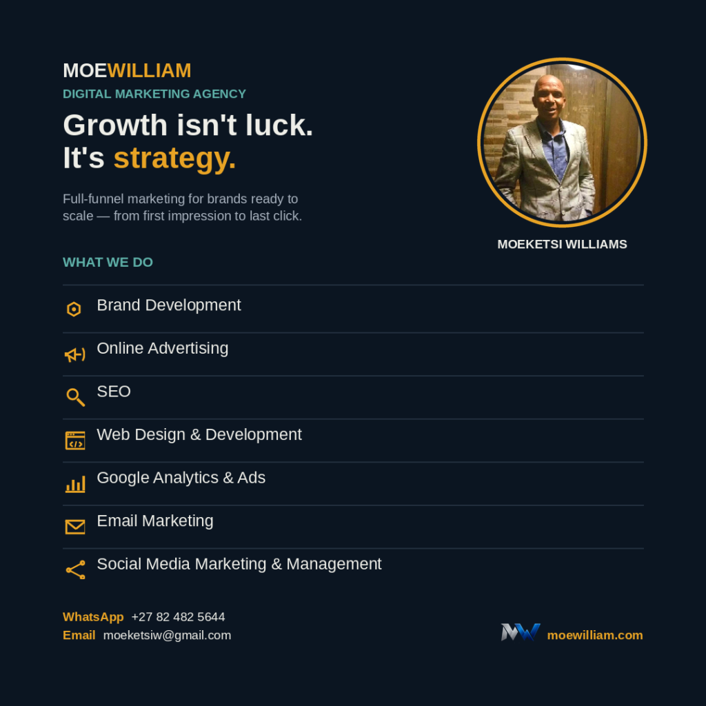 moewilliam services